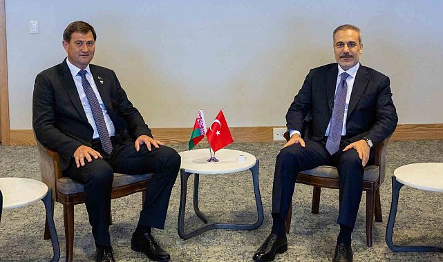 Dışişleri Bakanı Fidan, Belarus Dışişleri Bakanı Ryzhenkov ile görüştü