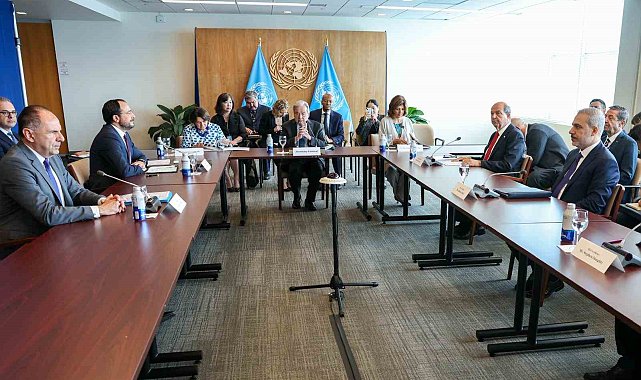 Dışişleri Bakanı Fidan, BM ile Kıbrıs Konulu Genişletilmiş Formatlı Gayrıresmi Toplantısı'na katıldı