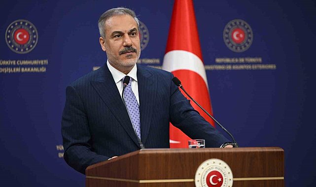 Dışişleri Bakanı Fidan, El Salvadorlu mevkiidaşı Hill ile ortak basın toplantısı düzenledi