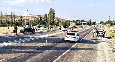 Doğanşehir'de iki araç çarpıştı: 2 yaralı