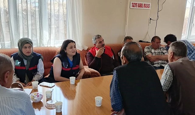 Doğubayazıt'ta çiftçilerle tarım sayımı konuşuldu