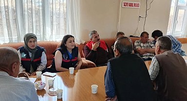 Doğubayazıt'ta çiftçilerle tarım sayımı konuşuldu