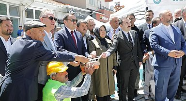 Domaniç'te Sultan Alaaddin Camisi'nin temeli düzenlenen törenle atıldı