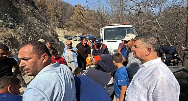 Dörtyol'da uçurumdan düşen şahıs yaralandı