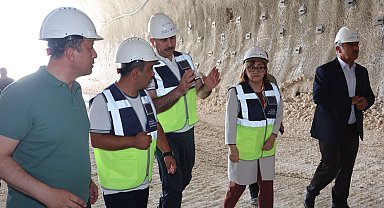 Dülük-OSB Tüneli'nde 425 metre tamamlandı