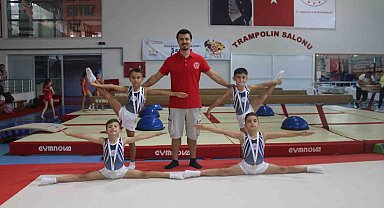 Düzce cimnastik takımı Türkiye finallerinde