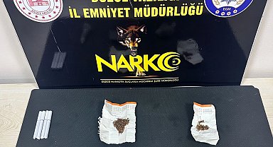Düzce'de uyuşturucu operasyonu: 2 tutuklama