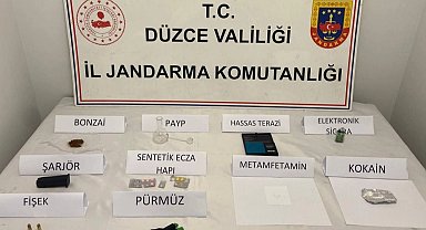 Düzce'de uyuşturucu operasyonu