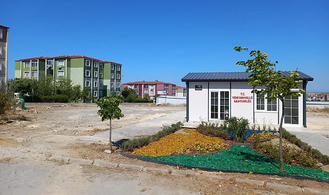 Edirne Keşan'de Yeni Mahalle Muhtarlığı yeni yerinde