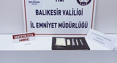 Edremit'te uyuşturucu operasyonu: 2 gözaltı