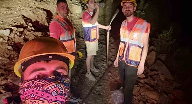 Edremit'te zeytinlik alanda çıkan yangın kontrol altına alındı