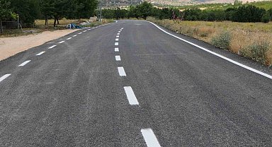 Elazığ'da 4 köyün BSK kaplamalı yol çalışması tamamlandı