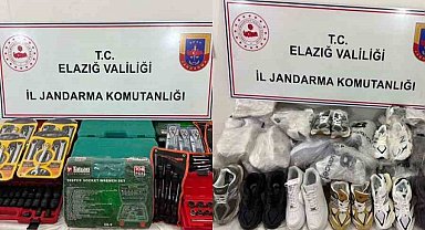 Elazığ'da gümrük kaçağı ürünler ele geçirildi