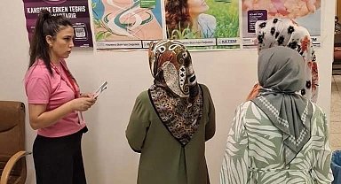 Elazığ'da kanser taraması hakkında bilgilendirme yapıldı
