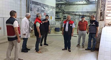 Elazığ'da kırmızı et kesimhaneleri denetlendi