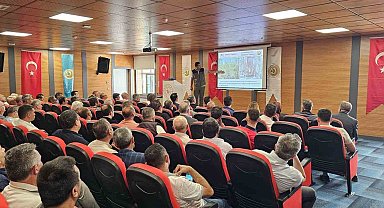 Emet ve Hisarcık'ta orman ve ziraat yangınlarına karşı bilgilendirme eğitimi