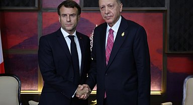 Erdoğan'dan Macron'a 'Filistin' tebriği