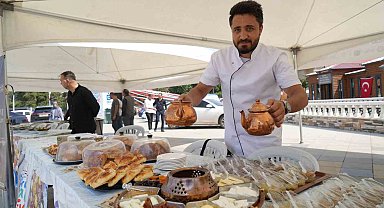 Erzurum Kahvaltı Festivali renkli görüntülere sahne oldu