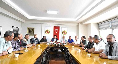 Erzurum Kent Konseyi'nden DAGC Başkanı Türkez'e hayırlı olsun ziyareti