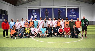 Erzurum protokolü ve medya mensupları "Sağlıklı yaşam için" sahaya çıktı