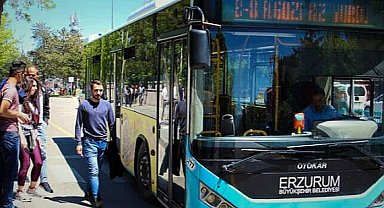 Erzurum'da toplu ulaşıma Başkan Mehmet Sekmen müdahalesi