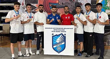 Erzurumlu sporculardan büyük başarı