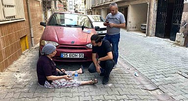 Eşini evde boğazında kemerle buldu