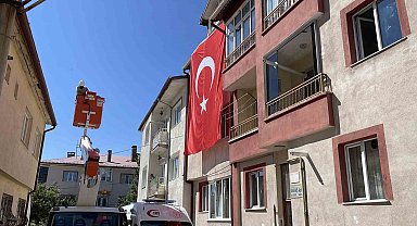 Eşinin şehadet haberini Sivas'ta aldı