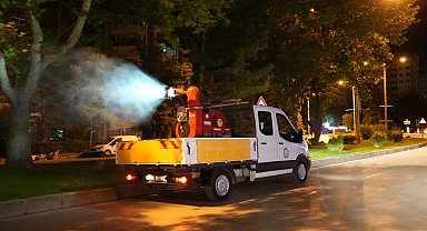 Eskişehir Büyükşehir'den haşerelerle yoğun mücadele