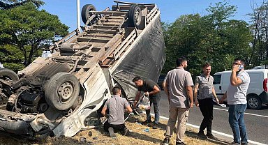 Eskişehir'de trafik kazası, 2 yaralı