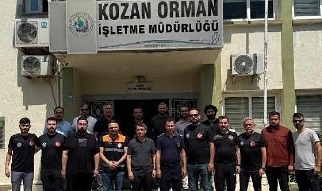 Eskişehir'deki şehitler için Kozan'daki ormancılara taziye ziyareti