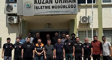 Eskişehir'deki şehitler için Kozan'daki ormancılara taziye ziyareti