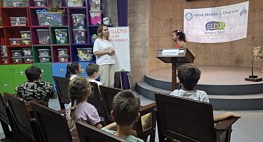 Eskişehirli miniklerden park toplantısı