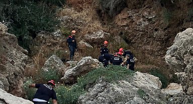 Falezden düşen 23 yaşındaki turist hayatını kaybetti