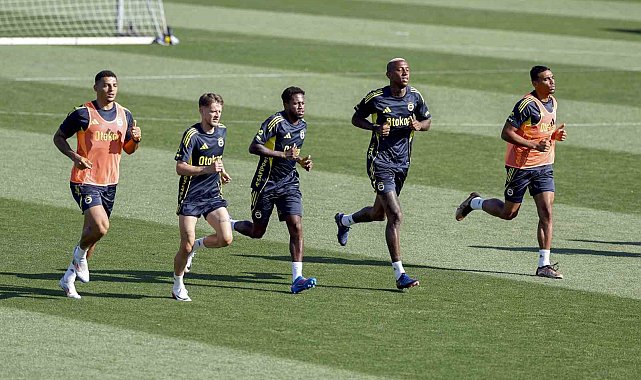Fenerbahçe, kuvvet ve dayanıklılık idmanı yaptı