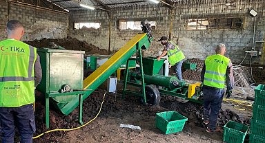 Filistin'de zeytin atıkları, pelet yakıta dönüşüyor