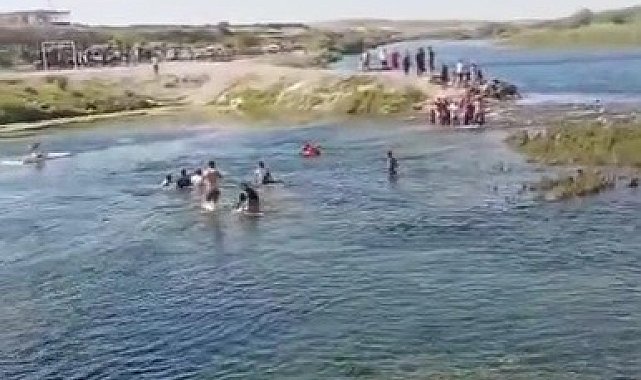 Gaziantep'te 2 kişi boğulmaktan son anda kurtuldu