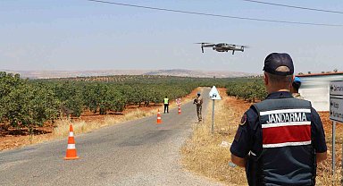 Gaziantep'te jandarma ekipleri 'yeşil altın' için nöbette