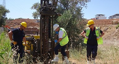 Gaziemir eski kurşun fabrikası alanında sondaj başladı