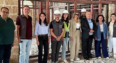 Gazimağusa Heyeti, Mersin'in Kent Mirası Projelerini yerinde inceledi