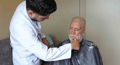 Gaziosmanpaşa'da "Evde Temizlik" ve "Evde Berber" hizmetleri yüzleri güldürüyor