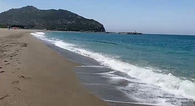 Gazipaşa Selinus Sahili kıyısında 500 metrelik boru bulundu