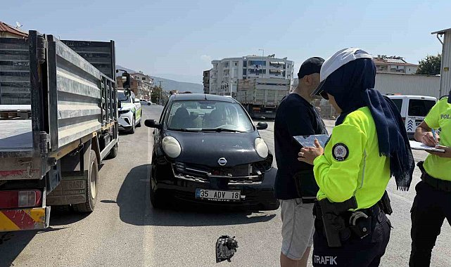 Gazipaşa'da motosiklet kazası: 1 yaralı