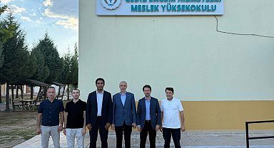 Gediz Sağlık Hizmetleri MYO'ya iki yeni bölüm müjdesi