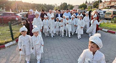 Gediz'de 20 çocuk sünnet ettirildi