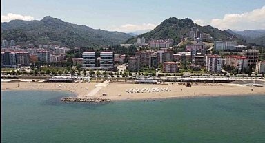 Giresun plajlarında deniz suyu temiz çıktı