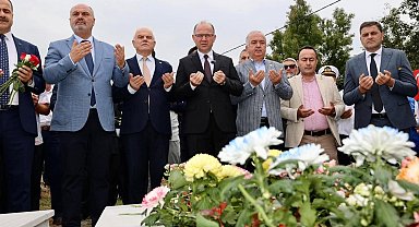 Giresun'da 15 Temmuz Şehidi İsmail Kefal, Kabri başında anıldı