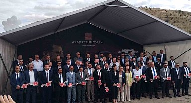 Gökler Beldesi itfaiye filosunu güçlendirdi, hibe araçlar hizmete hazır