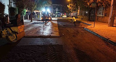Güzeller Mahallesi'nde bozulan yollara asfalt