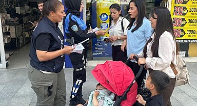 Hakkari polisi vatandaşları bilgilendirmeye devam ediyor